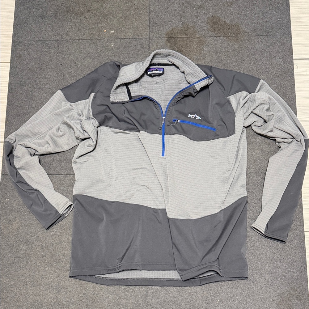 Patagonia Two-Tone Gray Performance Jacket